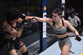Cat zingano towers over mackenzie dern. Mackenzie Dern Ufc 256 Win Showed It S Dangerous To Stand And Trade With Me Mmamania Com