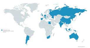 The australian city of brisbane will host the 2032 summer olympics after the international olympic committee (ioc) approved the . Potential Bids Under Consideration For 2032 Summer Olympics Mapporn