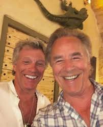 Love this pic! ❤️ Jon Bon Jovi & Don Johnson On this day August 16, 2018 .  . . #bonjovi #jonbonjovi̇ #donjohnson #legends #jonbonjovimemories  #bonjovifans #bonjoviforever