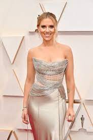 Scarlett Johansson At The Oscars 2020 Scarlett Johansson Celebrity Dresses Red Carpet Looks