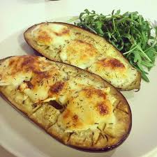 Aubergines Au Four Fromage De Chevre Et Mozzarella Aubergine Au Four Fromage De Chevre Chevre