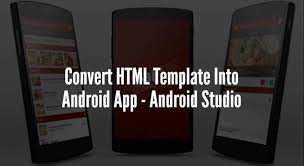To use navigation drawer in our application so that, different portals of our website can be used as fragments in the navigation drawer. Convert Html Template Into Android App Android Studio Codespeedy