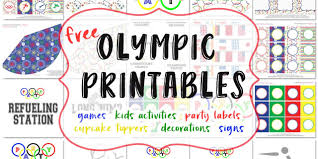 olympics for kids fun olympic games and party printables