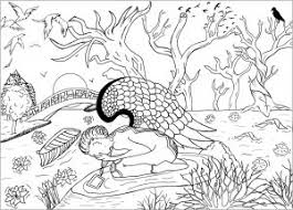18 free coloring pages for adults. Myths Legends Coloring Pages For Adults