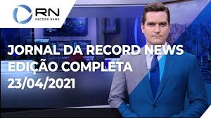All our records are carefully checked by our specialists and all our news articles are supervised by professional journalists according to the highest standards. Jornal Da Record News 23 04 2021 Youtube