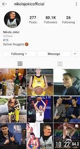 Born february 19, 1995) is a serbian professional basketball player for the denver nuggets of the national basketball association (nba) who plays the center position. Wtf Nikola Jokic Is Not Even Verified On Instagram Denvernuggets