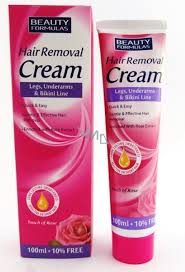 No, hair removal creams are not safe as there are chances of irritation, skin allergies and pigmentation around that area. Beauty Formulas Rose Depilatory Cream For Legs Armpits And Bikini Area 110 Ml Vmd Parfumerie Drogerie