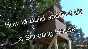 Bbox deer stand plans and hanging tree stand plans in one download, cd, or printed book! Shooting House For Deer Hunting Useful Knowledge Youtube
