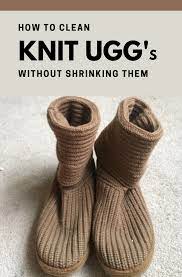 But true sheepskin shoes, like ugg boots or deckers x lab comfort shoes and slippers, are made from real animal hide that has been tanned to create a soft. How To Clean Knit Ugg S Without Shrinking Them Xcleaning Net Your Cleaning Tips