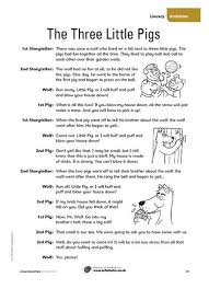 Pin By Sans Washington On Reading Little Pigs Three Little Pigs Teaching Drama