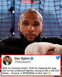 Chris Eubank has been spending a lot of money in the build-up to the Conor  Benn fight tonight 💰💥🥊