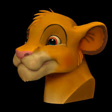 Simba Bust 3d Print Model In 2020 Simba 3d Printable Models 3d Printing