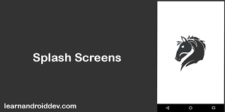 Some people uses splash screen just to show case their app / company logo for a. Splash Screen With Fade Animation Learn Android Dev