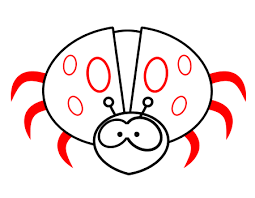 Start drawing bugs bunny with a pencil sketch. Drawing Cartoon Insects