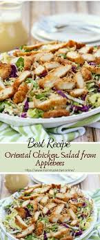 Oriental Chicken Salad From Applebees Healthyfood Dietketo Applebee S Oriental Chicken Salad Recipe Chicken Salad Recipes Best Salad Recipes