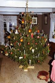 Christmas Tree In Ellested Watermill At The Open Air Museum Juletraeer Jul Glaedelig Jul