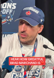Brad Marchand Thank You at Dq