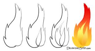 The robertson draw fire is seen from the air wednesday morning. Cartoon Fire Drawing Easy Step By Step Novocom Top