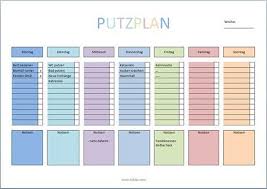 Mieter solln treppen, das treppenhaus, putzen, den hof reinigen. Putzplan Haushalt Vorlage Pdf Putzplan Planer Reinigungsplan