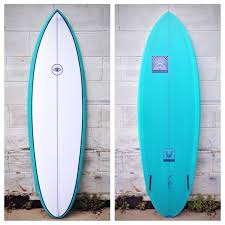 The Elmore With Teal And White Resin Tint Black Epoxy Pin Line Tablas Pinturas Tabla