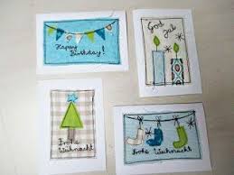 Ideen Fur Weihnachtskarten Zum Nahen Und Basteln Mit Stoff Oder Webband Farbenmix Karten Basteln Farbenmix Fur Ideen Kart In 2020 Christmas Cards Cards Crafts