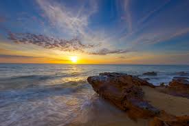 Ocean sunset is part of the beach wallpapers collection. Ocean View During Sunset Hd Wallpaper Wallpaper Flare