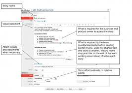 Write A Great User Story Ca Agile Central Help User Story Template Word Template User Story