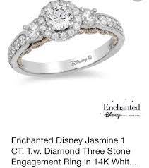 Zales Enchanted Disney Jasmine Engagement Ring My Ring Disney Engagement Rings Zales Engagement Rings Art Deco Engagement Ring
