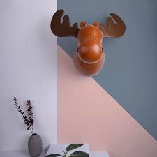 Rustic cast iron wall mount bear moose garden gate dinner bell $ 40.00 select options. Rudo Large Moose Wall Mount Zuny Designers Avenue