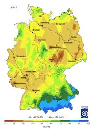 Davon betroffen wären auch die küsten der nordsee. Der Klimawandel Und Die Entwicklung Der Niederschlage Warnsignal Klima