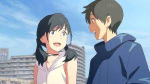 Hina Amano Hodaka Morishima Weathering With You Tenki No Ko Anime Films Anime Anime Movies