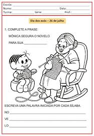 Atividades Para O Dia Dos Avos
