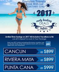 Attention Buffalo New York 2017 Early Booking Vacation Package Deals Roundtrip Air All Inclusive Hot Vacation Packages Deals Vacation Deals Travel Marketing