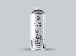 Download Free Horizontal Spray Can Mockup Psd PSD Mockup Templates