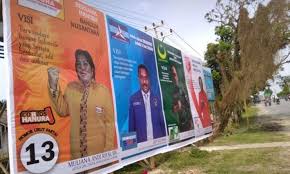 Harga spanduk visi misi sekolah. Kpu Biak Pasang Baliho Parpol Di Lokasi Strategis Salam Papua