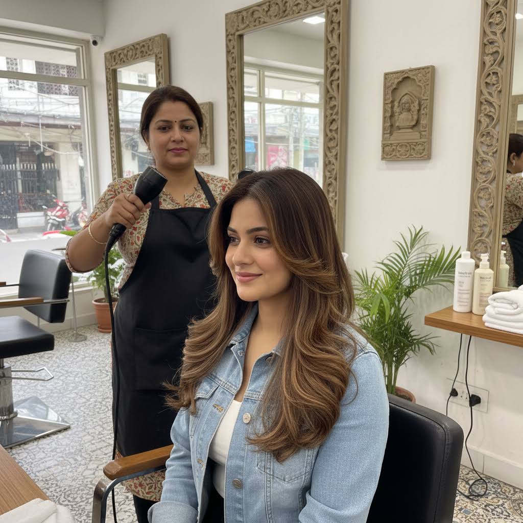 Balayage Highlights in Pratap Pura product image