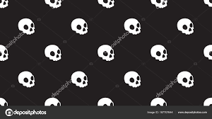 skull seamless pattern