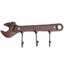 1pc Retro Mur Cintre Robuste 3 Crochet Cle En Metal En Forme De Cintre Portemanteau Porte Manteau Cadre Adapte Pour Salon Chambr In 2020 Bedroom Bar Wall Hanger Sturdy