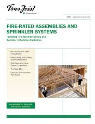 Trus Joist Fire Rated Assemblies And Sprinkler