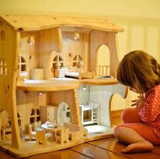 Allwoodenbiz Shared A New Photo On Etsy Wooden Dollhouse Wooden Toys Doll House