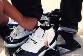 Air jordan retro 11 concord 2011 sneaker review. Celebrity Feet Wale Air Jordan Xi Concord Dmp Sneakernews Com
