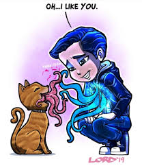 Umbrella Academy Ben Hargreeves Flerken Umbrella Art Lord Mesa Art Umbrella
