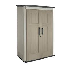 Tremont® 8' x 7' storage shed. Outdoor Storage Cabinets Outdoor Storage The Home Depot