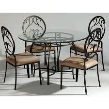 Living room wrought iron furniture: Wrought Iron Dinette W Round Back Chairs Metal Dining Table Metal Dining Chairs Wrought Iron Table