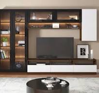 Hot Sale Living Room Furniture Simple Tv Stand Wood Wall Unit Tv Cabinet  Modern