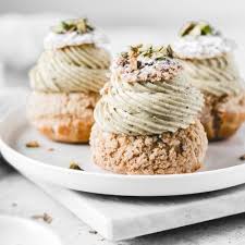 Pin By Maliha Rahman On Baking Cream Puffs Raspberry Cream Puff French Desserts