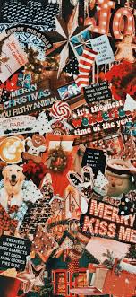 Tumblr ❤ liked on polyvore featuring pictures for sets, backgrounds, pictures, image and photos. Christmas Aesthetic Collage Wallpapers Wallpaper Cave