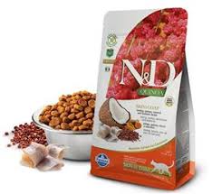 Farmina Grain Free Lid Quinoa Skin And Coat Herring Dry Cat Food