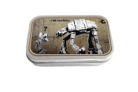 This kids banksy t shirt features an image of an atat telling an atst that he is his father. Dick Smith Banksy Art I Am Your Father Slim Hinged 30ml Tin Tobacco Storage Home Garden Kitchen Dining Bar Barware Cocktail Shakers Sets