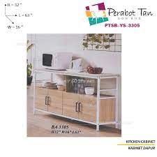 Pilihan pembinaan, bentuk dan hiasan untuk mereka terdapat sejumlah besar. Ptsb Kitchen Cabinet Kabinet Dapur Shopee Malaysia